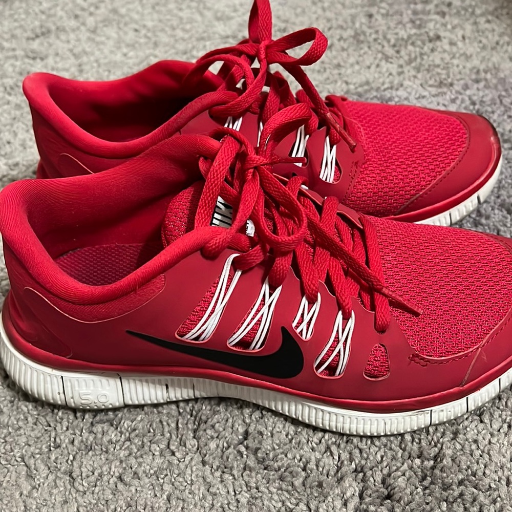 Nine running shoes